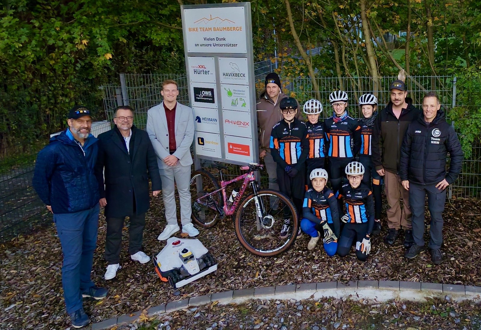 Bike Team Baumberge fit für die Zukunft