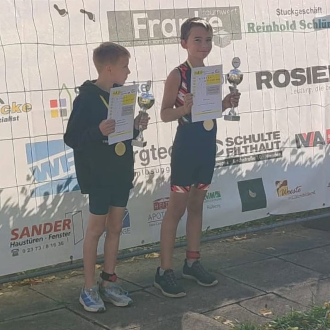 Starke Leistungen beim 30. Cross-Triathlon Menden